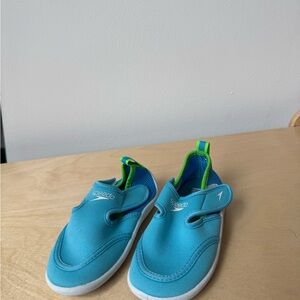Speedo Kids Aqua Shoes - Blue and Green